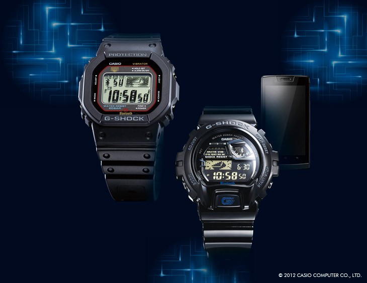 G-SHOCK が iPhone と連動！/ GB-5600AA & 6900AA