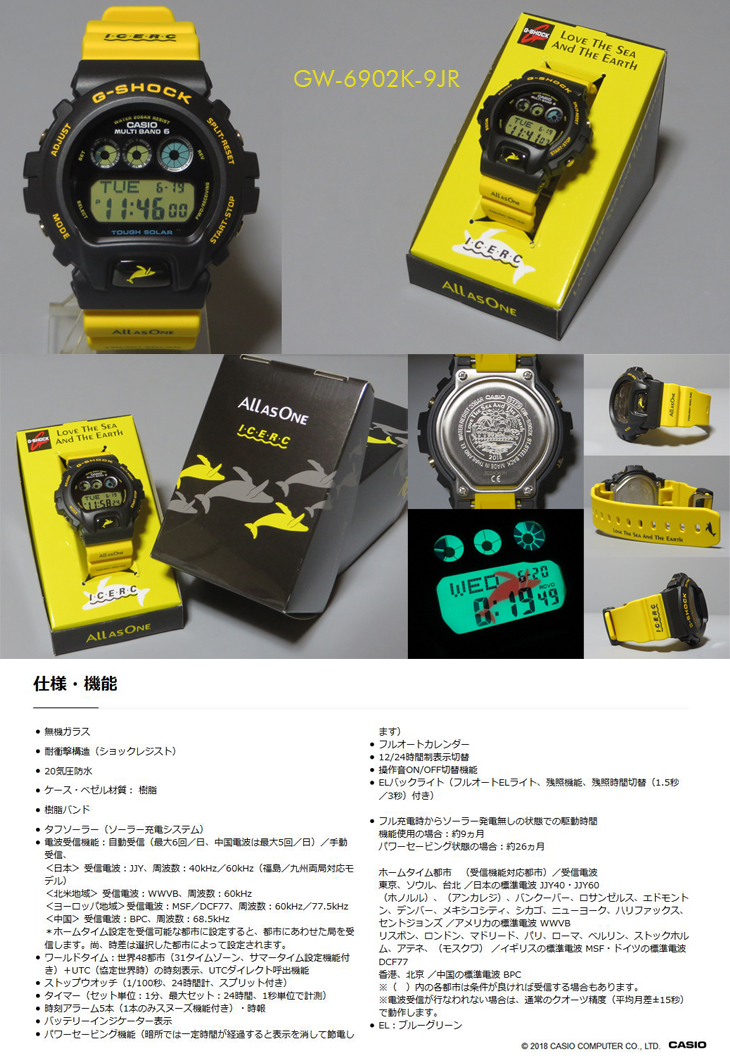 Alternate G-SHOCK！