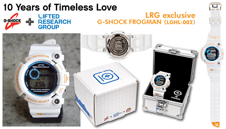  LRG exclusive f 2e G-SHOCK FROGMAN iLGHL-002j