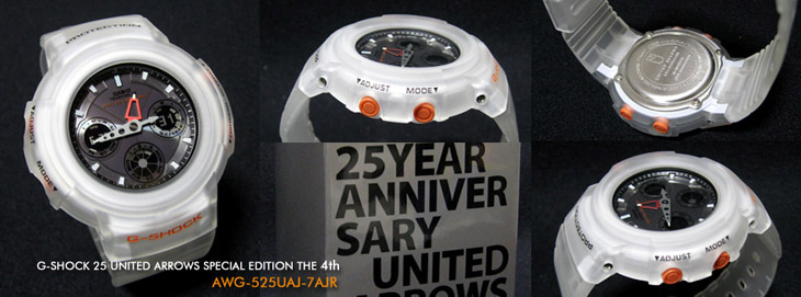 AWG-525UAJ-7AJR / G-SHOCK 25N UNITED ARROWS SPECIAL EDITION The 4th