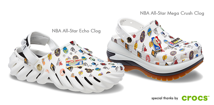 CROCS | NBA All-Star Echo Clog & NBA All-Star Mega Crush Clog