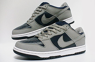 2001 NIKE DUNK LOW PRO B 灰×紺 124002-401