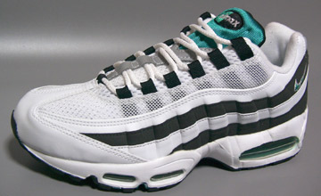 2004 NIKE AIR MAX 95 白×黒ボーダー US9 新品