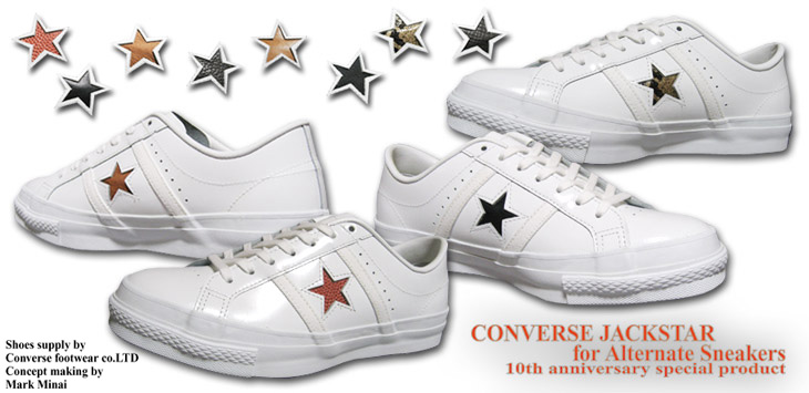 Alternate Sneakers 10th anniversary Special Making@"CONVERSE JACKSTAR for Alternate Sneakers"