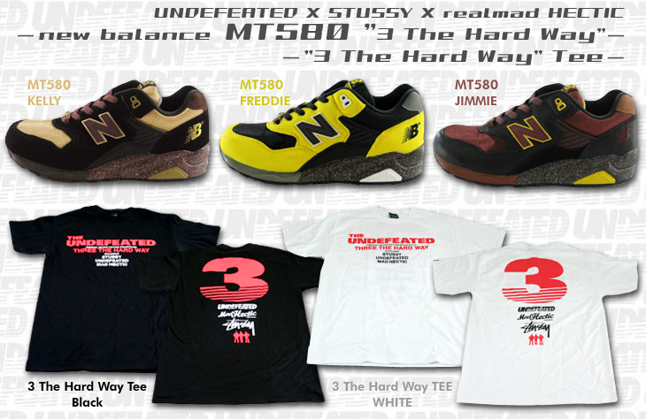 new balance MT580 & TEE / 3 The Hard Way