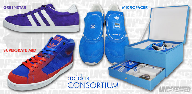 adidas CONSORTIUM / SUPERSKATE MIDAGREENSTARAMICROPACER