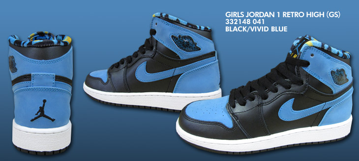 GIRLS JORDAN 1 RETRO HIGH (GS)@041 J[