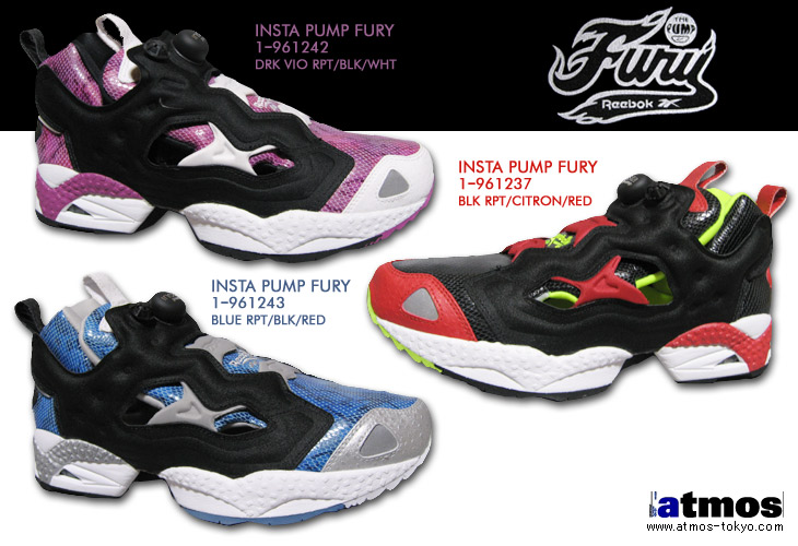 Reebok INSTA PUMP FURY / atmos exclusive