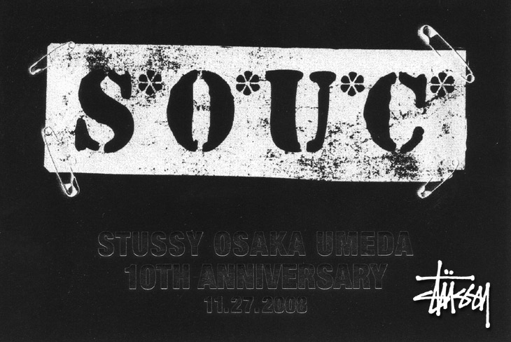 STUSSY OSAKA UMEDA 10TH ANNIVERSARY