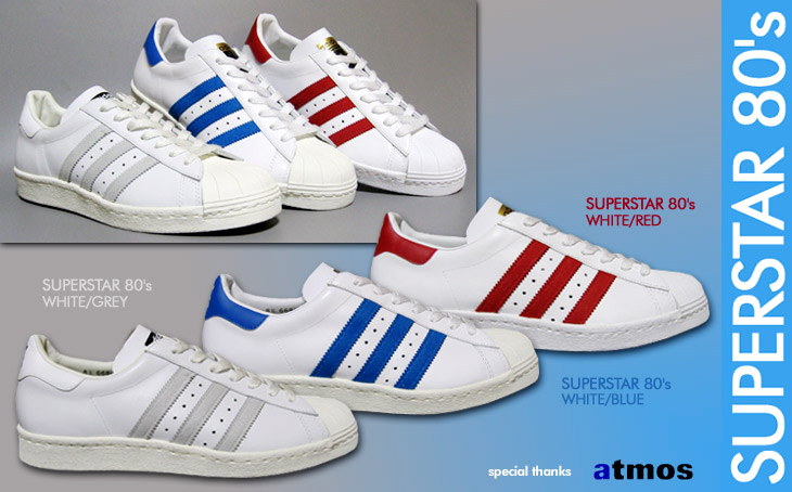 adidas@SUPERSTAR 80's