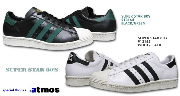 adidas@SUPER STAR 80's