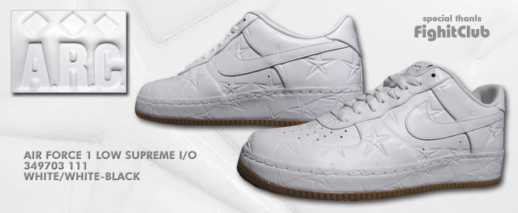 AIR FORCE 1 LOW SUPREME I/O@111 J[ "CRISPY" / A.R.C. EXCLUSIVE