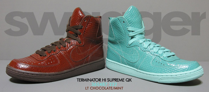 TERMINATOR HI SUPREME QK　232 カラー / SWAGGER 10th Anniversary Product