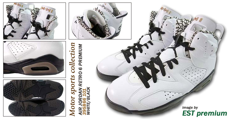 AIR JORDAN RETRO 6 PREMIUM　101 カラー / Motor sports collection