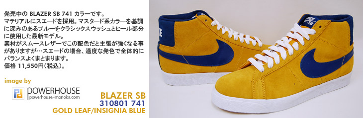 BLAZER SB　741 カラー