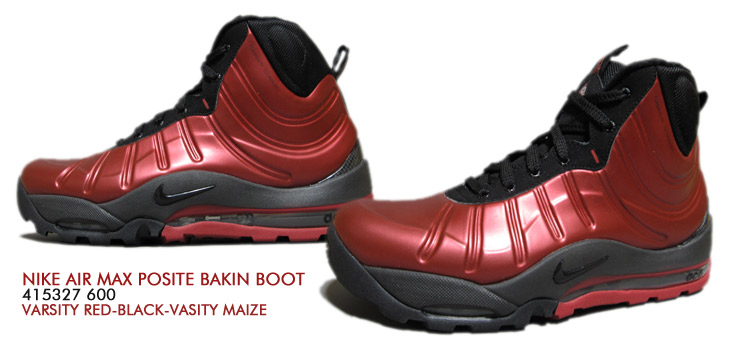 NIKE AIR MAX POSITE BAKIN BOOT　601 カラー