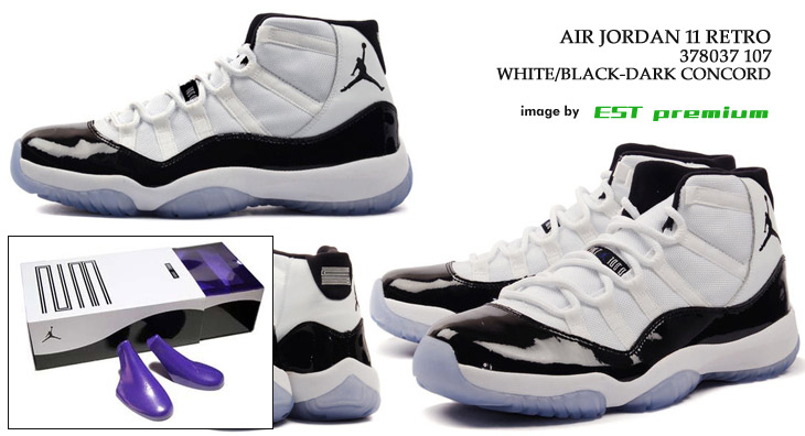 AIR JORDAN 11 RETRO　107 カラー 【CONCORD】