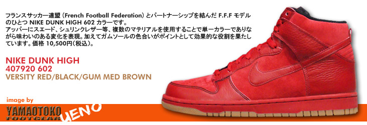 NIKE DUNK HIGH　602 カラー