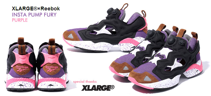 INSTA PUMP FURY / XLARGE®×Reebok