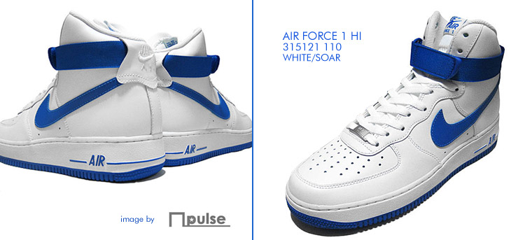 AIR FORCE 1 HI　110 カラー