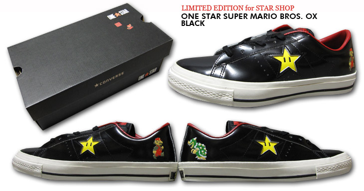 CONVERSE ONE STAR SUPER MARIO BROS. OX / LIMITED EDITION for STAR SHOP