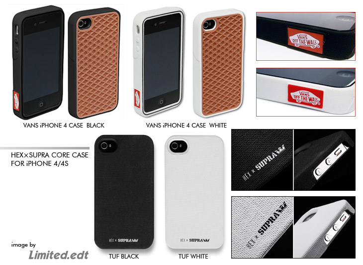 VANS & HEX×SUPRA iPhone CASE