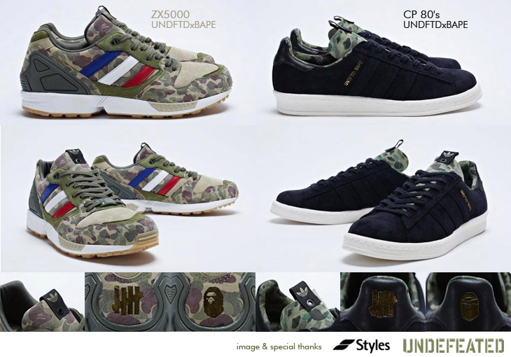 adidas Originals×UNDFTD x BAPE / adidas Consortium FW12