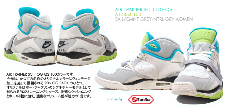 AIR TRAINER SC II OG QS　100 カラー