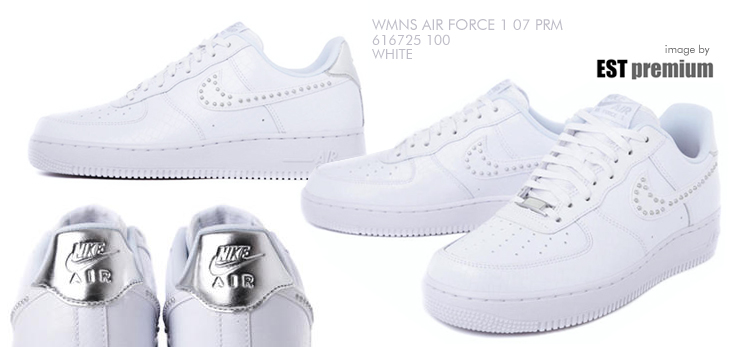 WMNS AIR FORCE 1 07 PRM　616725-100