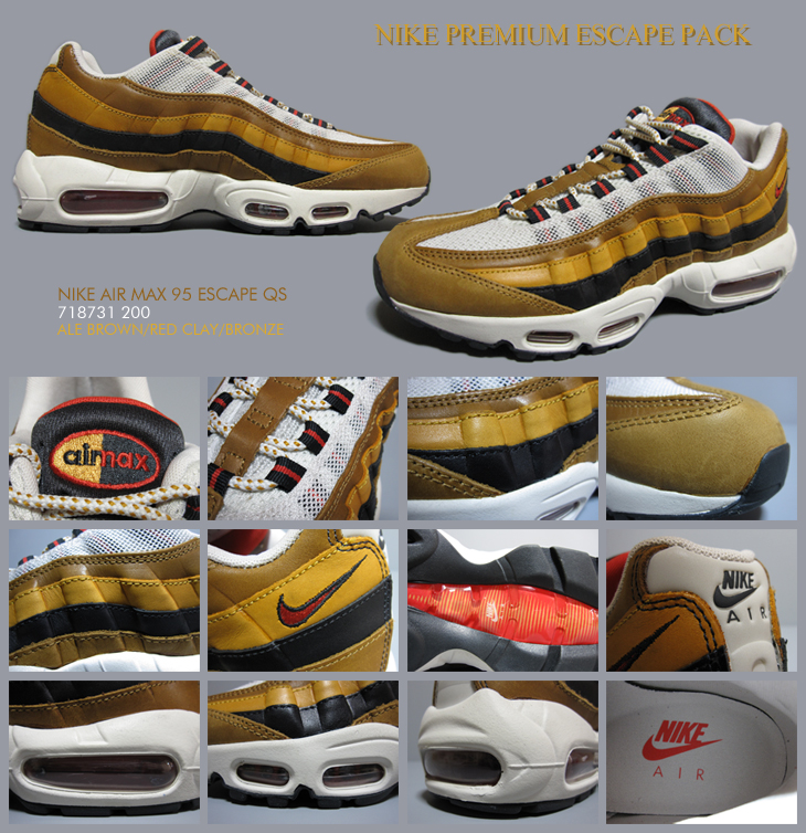 NIKE AIR MAX 95 ESCAPE QS | 718731-200 | Detailed image