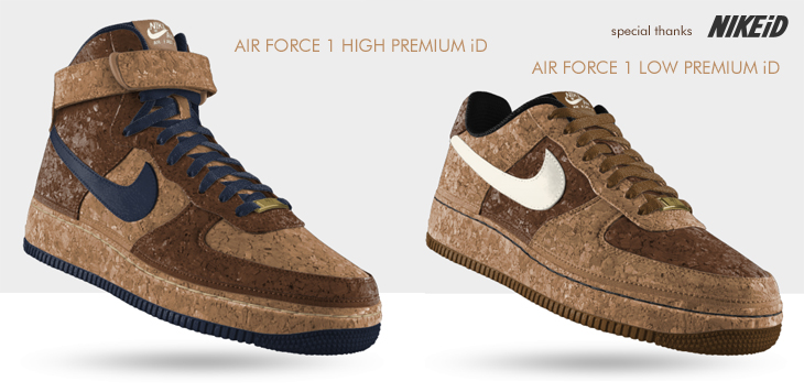 AIR FORCE 1 PREMIUM iD / コルク