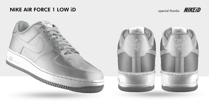 NIKE AIR FORCE 1 LOW iD / NIKEiD