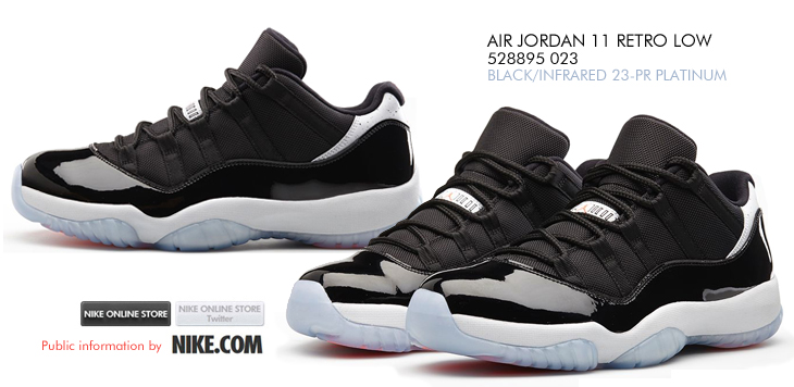 AIR JORDAN 11 RETRO LOW （528895-023）