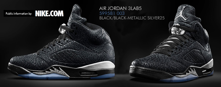 AIR JORDAN 3LAB5 （599581-003）