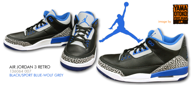 AIR JORDAN 3 RETRO  (136064-007)