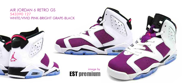 AIR JORDAN 6 RETRO GS （543390-127）