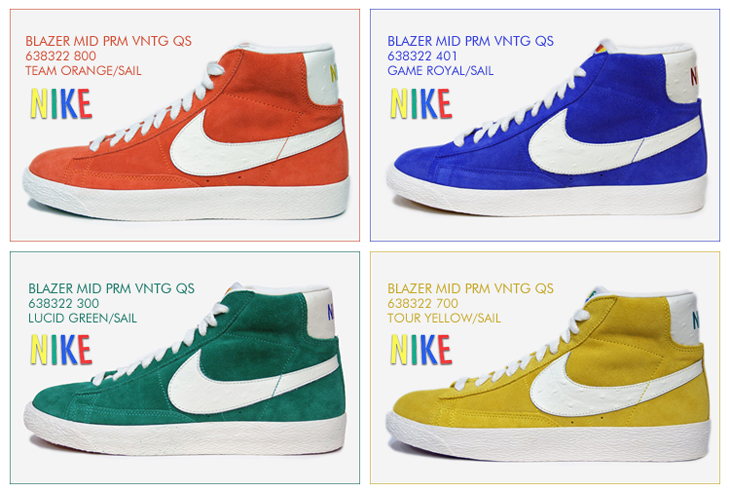 BLAZER MID PRM VNTG QS