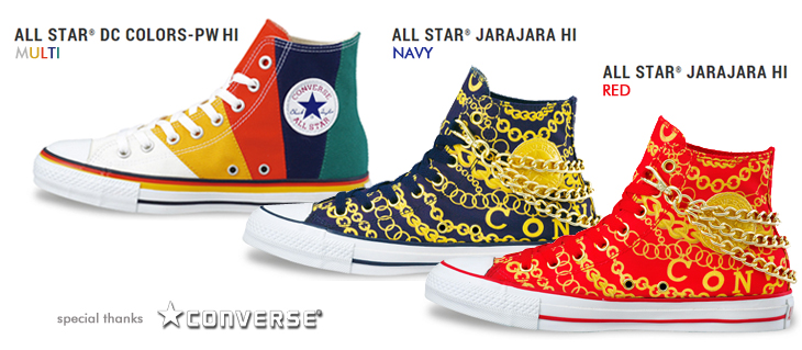 ALL STAR DC COLORS-PW HI & ALL STAR JARAJARA HI