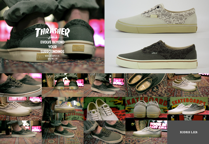 DECKER / THRASHER footwear×SBTG×KICKS LAB.