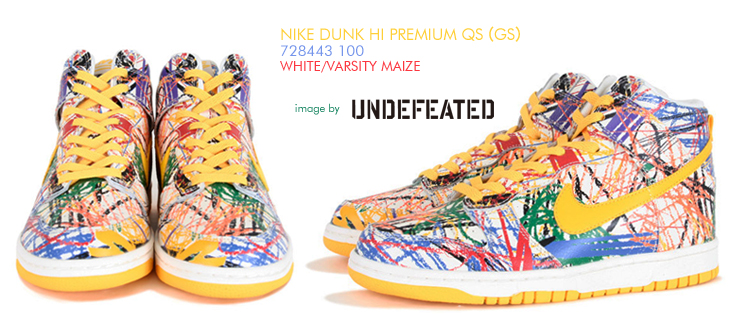 NIKE DUNK HI PREMIUM QS (GS) | 728443-100