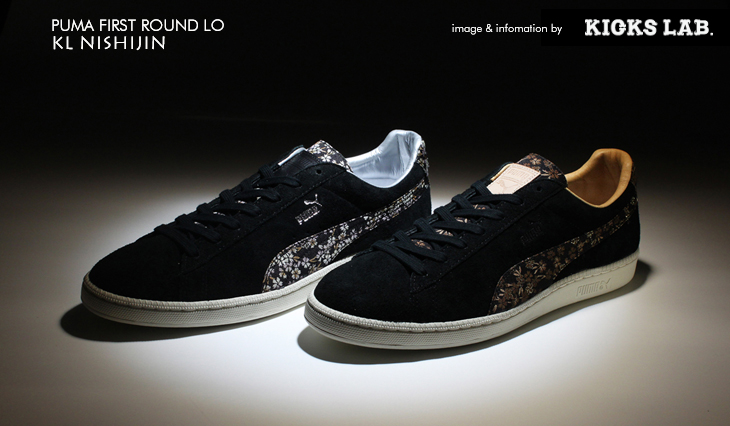 PUMA FIRST ROUND LO "KL NISHIJIN" / PUMA×KICKS LAB.