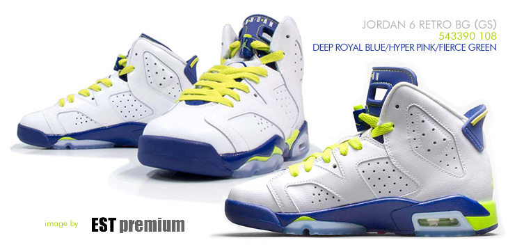 JORDAN 6 RETRO BG (GS) | 543390-108