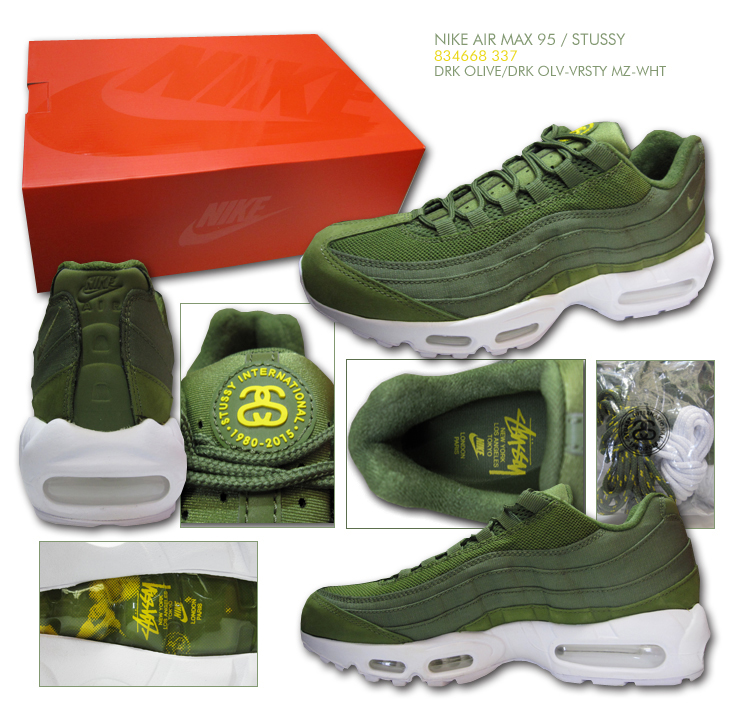 NIKE AIR MAX 95 / STUSSY | 834668-337