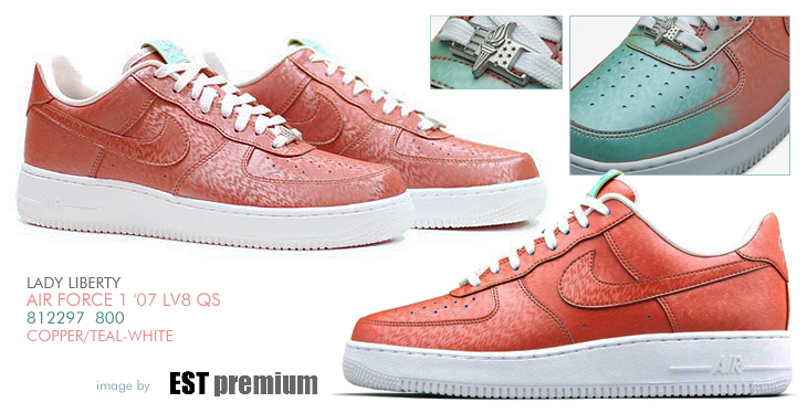 AIR FORCE 1 '07 LV8 QS | 812297-800 | LADY LIBERTY