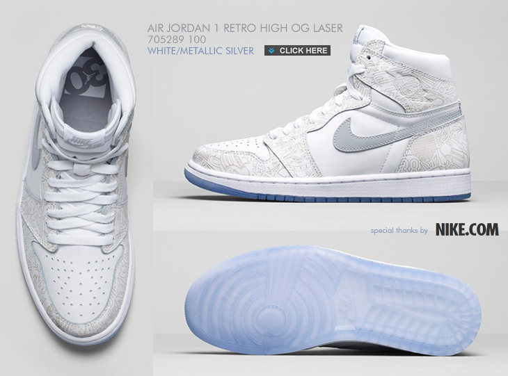 AIR JORDAN 1 RETOR HIGH OG LASER | 705289-100