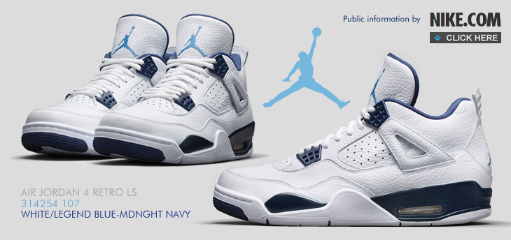 AIR JORDAN 4 RETRO LS | 314254-107