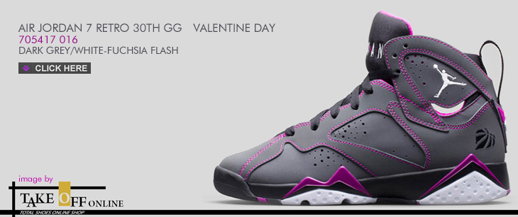 AIR JORDAN 7 RETRO 30TH GG　VALENTINE DAY | 705417-016