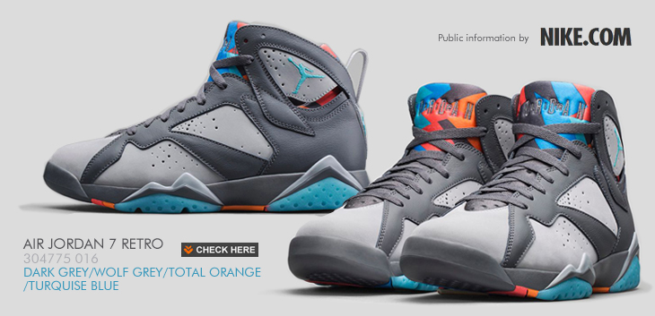 AIR JORDAN 7 RETRO | 304775-016