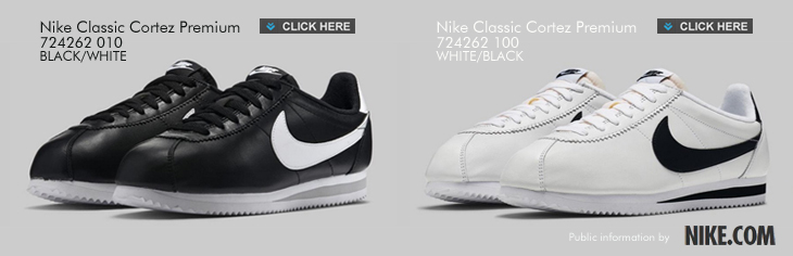 Nike Classic Cortez Premium | 724262-010 | 724262-100