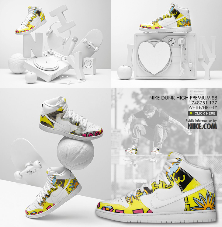 NIKE DUNK HIGH PREMIUM SB | 748751-177  | De La Soul